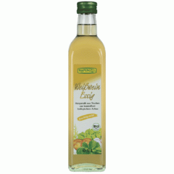 Ocet z bílého hroznového vína BIO RAW Rapunzel 500 ml